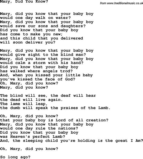 mary did you know with lyrics|mary did you know printable.